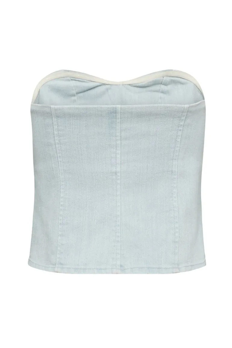 Dames top blauw