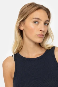Dames top blauw