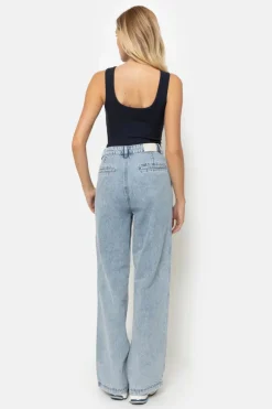 Dames top blauw