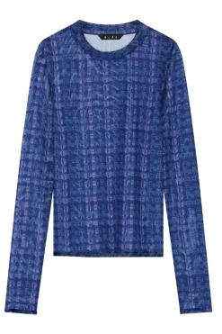 Dames top blauw