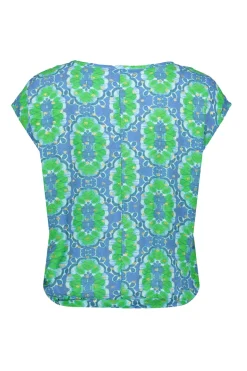 Dames top blauw
