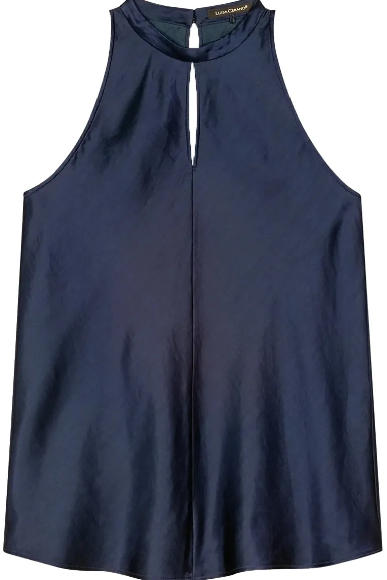 Dames top blauw