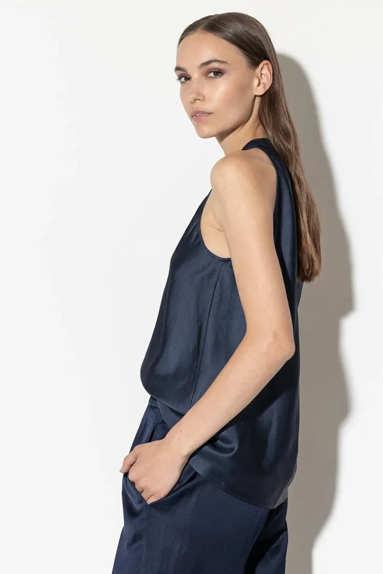 Dames top blauw