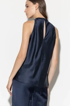 Dames top blauw
