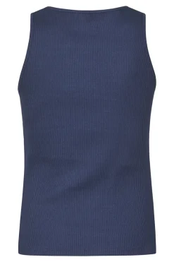Dames top blauw