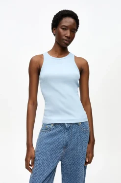 Dames top blauw