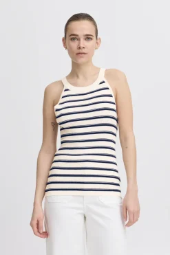 Dames top blauw