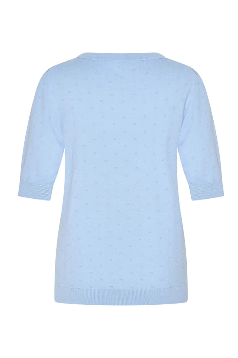 Dames top blauw