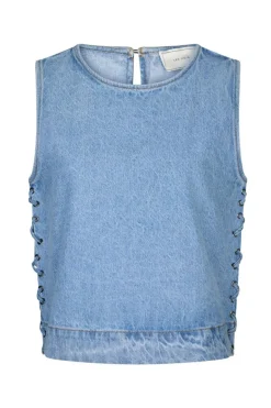 Dames top blauw