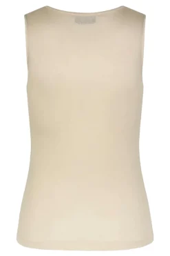 Dames top bruin