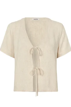 Dames top ecru