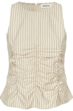 Dames top ecru