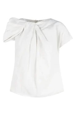 Dames top ecru