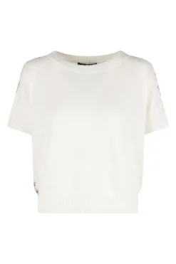 Dames top ecru