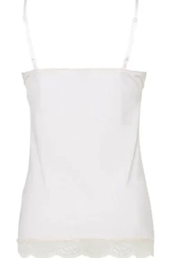 Dames top ecru