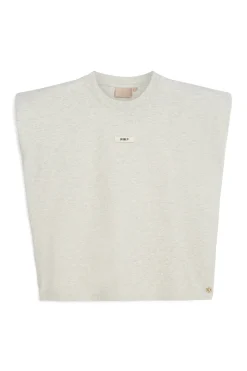 Dames top ecru
