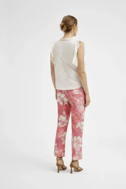 Dames top ecru