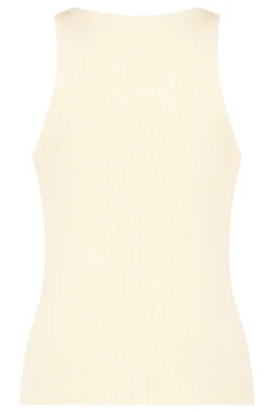 Dames top ecru