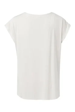 Dames top ecru