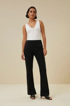 Dames top ecru