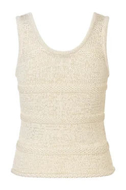 Dames top ecru
