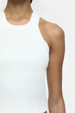 Dames top ecru