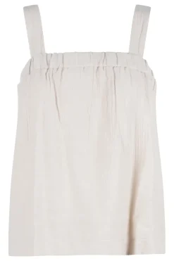 Dames top ecru