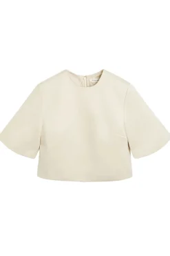 Dames top ecru