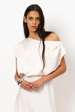 Dames top ecru