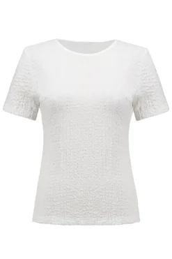 Dames top ecru