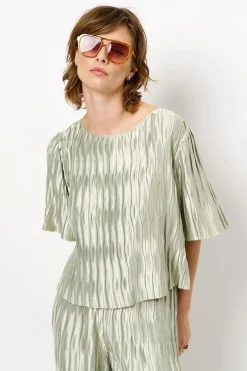 Dames top groen