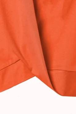 Dames top oranje