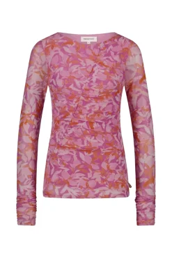 Dames top oranje