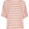 Dames top rose