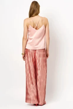 Dames top rose