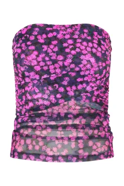Dames top rose