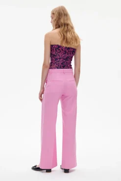 Dames top rose