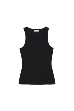 Dames top zwart