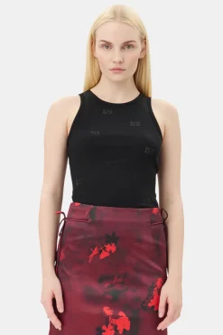 Dames top zwart