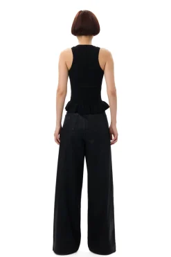 Dames top zwart