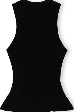 Dames top zwart