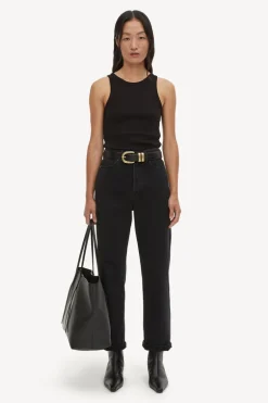 Dames top zwart