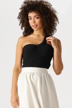 Dames top zwart