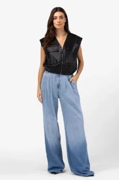 Dames top zwart