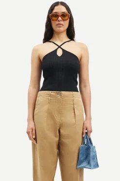 Dames top zwart