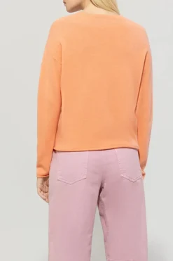 Dames trui oranje