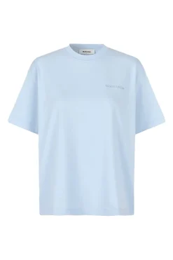 Dames t-shirt korte mouw blauw