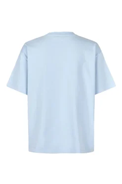 Dames t-shirt korte mouw blauw