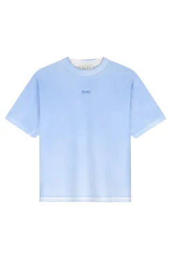 Dames t-shirt korte mouw blauw