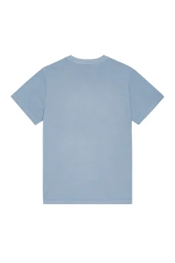 Dames t-shirt korte mouw blauw